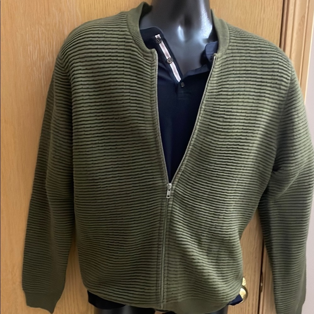 Olive Green Men's Sweater